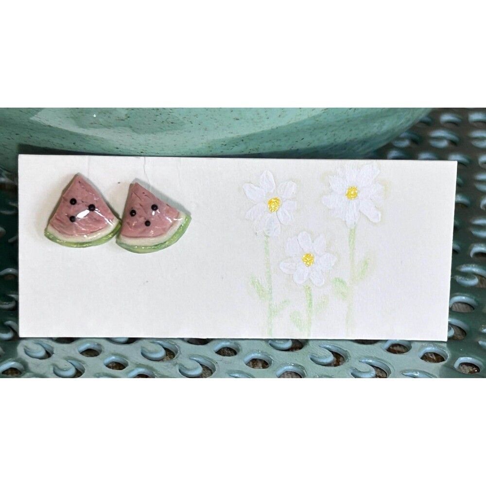 From‎ my “Littles Collection” Watermelon Earrings Posts